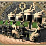 Flogging Margins With The Dropcap Murphys - episode art
